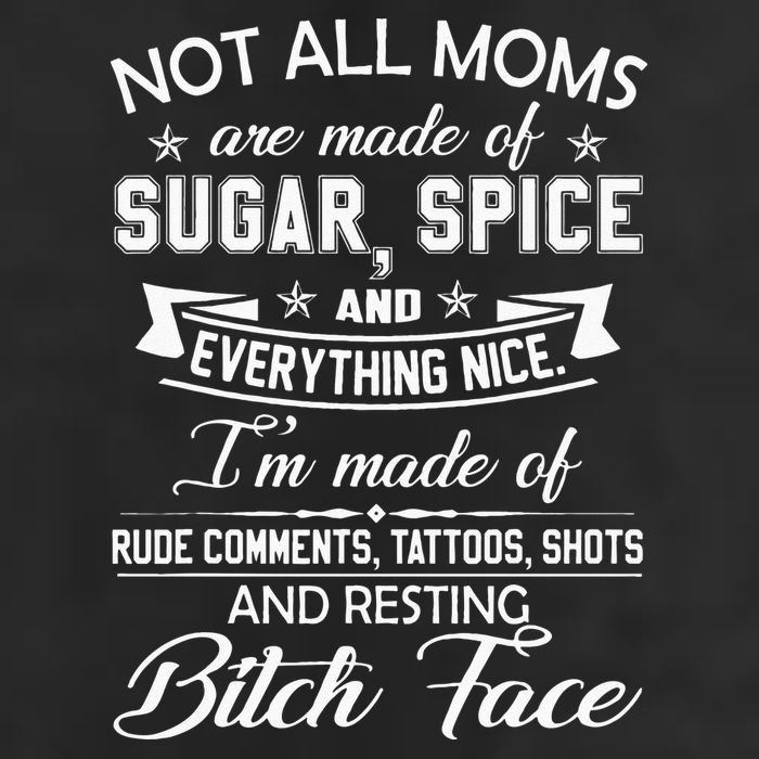 F Bomb Mom With Tattoos Pretty Eyes And Thick Thighs 7 Panel Mesh Trucker Snapback Hat