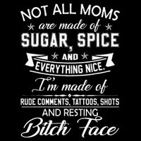 F Bomb Mom With Tattoos Pretty Eyes And Thick Thighs Cooling Performance Crew T-Shirt
