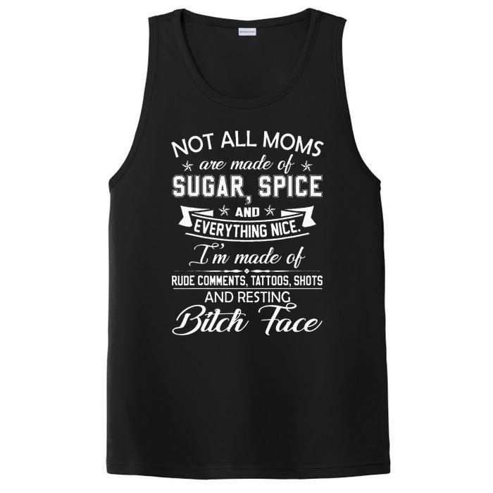 F Bomb Mom With Tattoos Pretty Eyes And Thick Thighs PosiCharge Competitor Tank