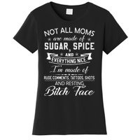 F Bomb Mom With Tattoos Pretty Eyes And Thick Thighs Women's T-Shirt