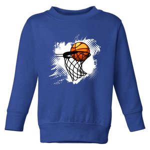 Funny Basketball Mom Dad Teens Player Gift Toddler Sweatshirt