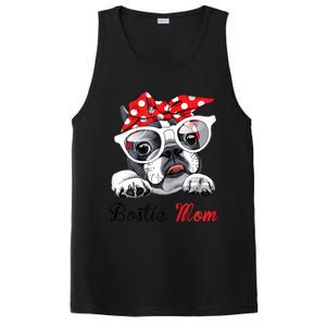 Funny Bostie Mom For Boston Terrier Dogs Lovers PosiCharge Competitor Tank