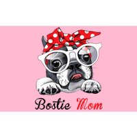 Funny Bostie Mom For Boston Terrier Dogs Lovers Bumper Sticker