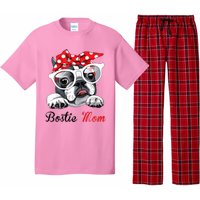 Funny Bostie Mom For Boston Terrier Dogs Lovers Pajama Set