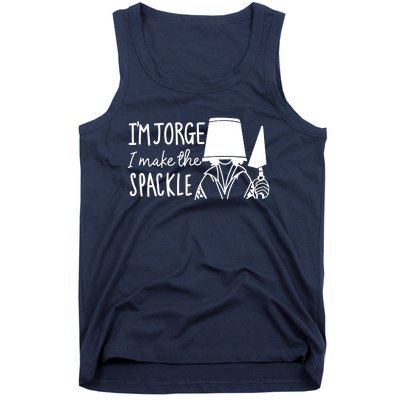 Funny Bruno Madrigal &#34;I'm Jorge, I Make The Spackle&#34; Tank Top