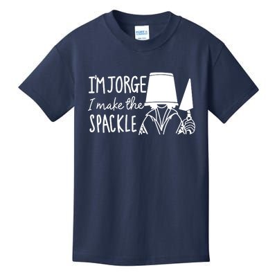 Funny Bruno Madrigal &#34;I'm Jorge, I Make The Spackle&#34; Kids T-Shirt