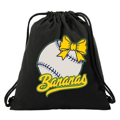 Funny Banana Name Banana Fruit Lover Personalized Women Men Drawstring Bag
