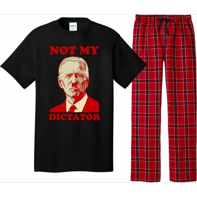 FJB Biden Not My Dictator 1 Pajama Set