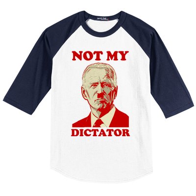 FJB Biden Not My Dictator 1 Baseball Sleeve Shirt