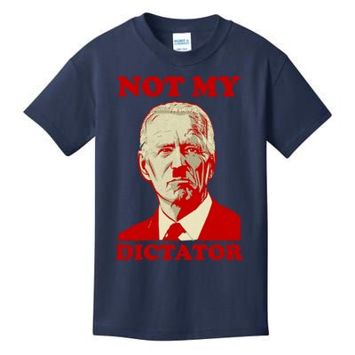 FJB Biden Not My Dictator 1 Kids T-Shirt