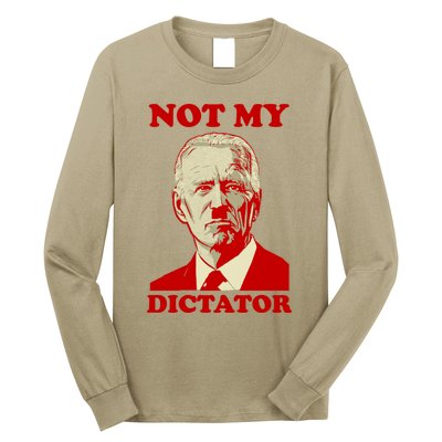 FJB Biden Not My Dictator 1 Long Sleeve Shirt