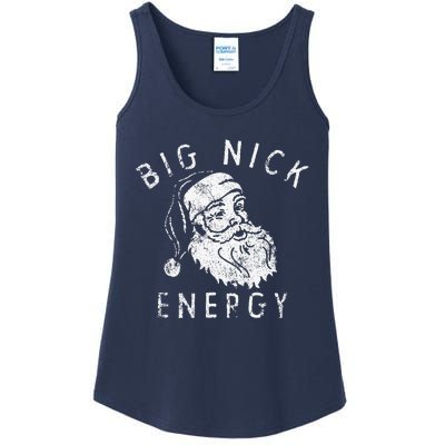 Funny Big Nick Energy Sweatshirt Funny Xmas Fat Santa Claus Ladies Essential Tank