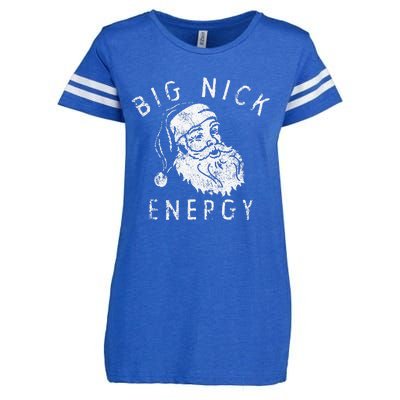 Funny Big Nick Energy Sweatshirt Funny Xmas Fat Santa Claus Enza Ladies Jersey Football T-Shirt