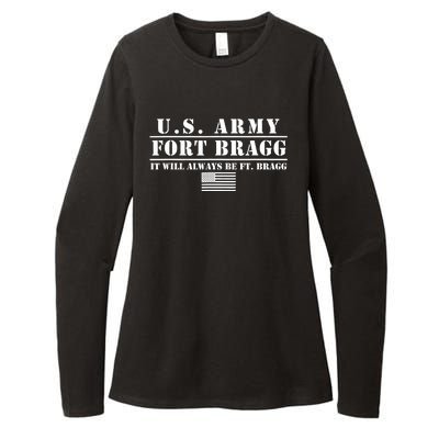 Fort Bragg Nc Basic Training It Will Always Be Ft. Bragg Womens CVC Long Sleeve Shirt