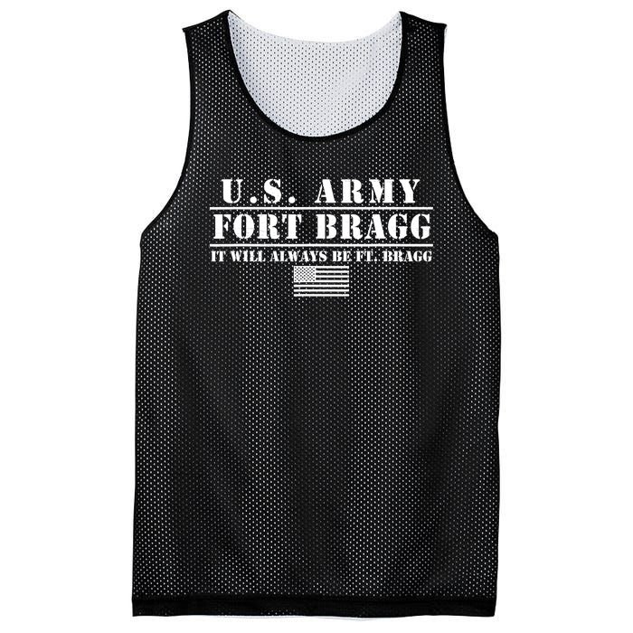 Fort Bragg Nc Basic Training It Will Always Be Ft. Bragg Mesh Reversible Basketball Jersey Tank