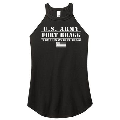 Fort Bragg Nc Basic Training It Will Always Be Ft. Bragg Women's Perfect Tri Rocker Tank