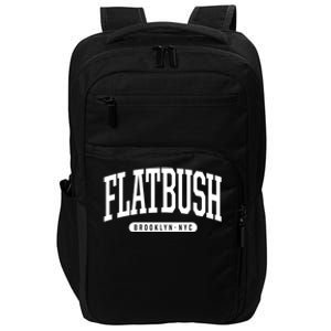 Flatbush Brooklyn Ny Souvenirs Nyc Borough Flatbush Brooklyn New York Impact Tech Backpack