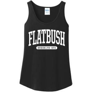 Flatbush Brooklyn Ny Souvenirs Nyc Borough Flatbush Brooklyn New York Ladies Essential Tank