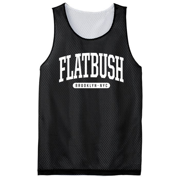 Flatbush Brooklyn Ny Souvenirs Nyc Borough Flatbush Brooklyn New York Mesh Reversible Basketball Jersey Tank