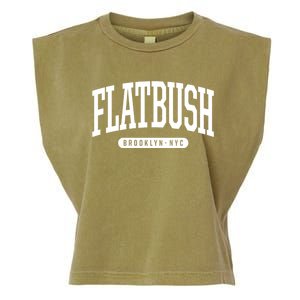 Flatbush Brooklyn Ny Souvenirs Nyc Borough Flatbush Brooklyn New York Garment-Dyed Women's Muscle Tee