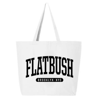 Flatbush Brooklyn Ny Souvenirs Nyc Borough Flatbush Brooklyn New York 25L Jumbo Tote