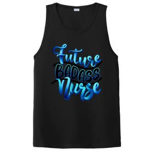 Future Badass Nurse Nursing Student Gift PosiCharge Competitor Tank