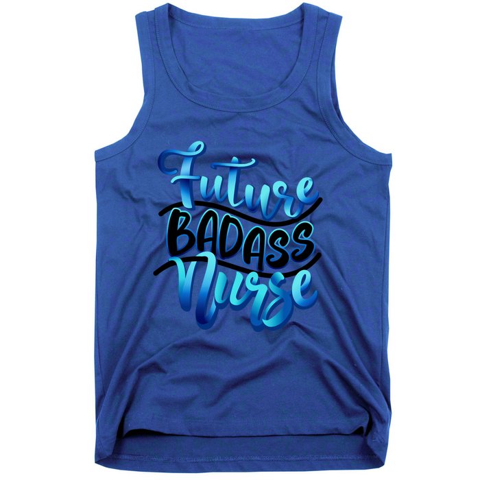 Future Badass Nurse Nursing Student Gift Tank Top