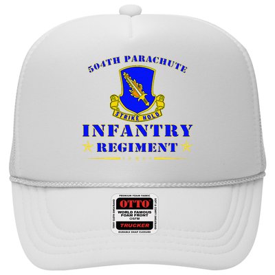Fort Bragg North Carolina 504th Parachute Infantry Regiment Trucker Hat