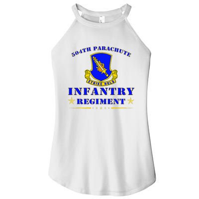 Fort Bragg North Carolina 504th Parachute Infantry Regiment Women's Perfect Tri Rocker Tank