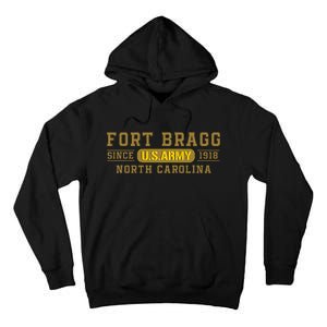 Fort Bragg North Carolina Nc Veteran 82nd Airborne Army Tall Hoodie