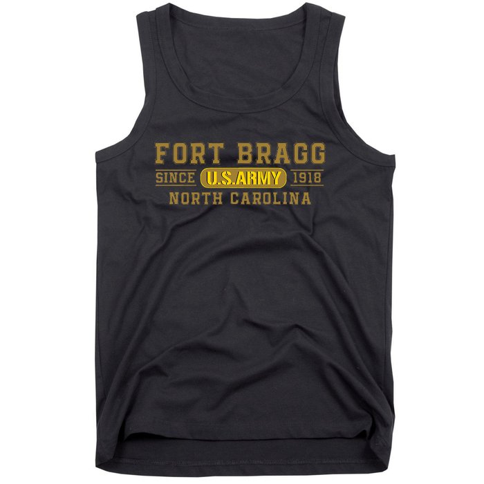 Fort Bragg North Carolina Nc Veteran 82nd Airborne Army Tank Top