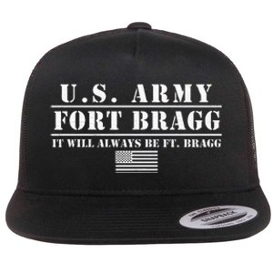 Fort Bragg Nc Basic Training It Will Always Be Ft. Bragg Flat Bill Trucker Hat