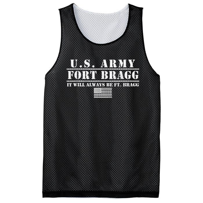 Fort Bragg Nc Basic Training It Will Always Be Ft. Bragg Mesh Reversible Basketball Jersey Tank