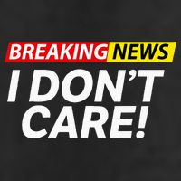 Funny Breaking News I Dont Care Sarcasm Humor Sarcastic Adult Drive Performance Visor