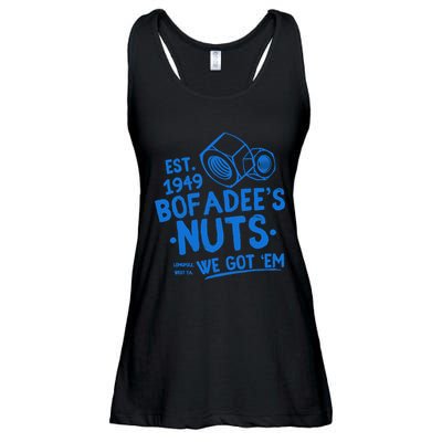 Funny Bofadees Nuts We Got Em Ladies Essential Flowy Tank