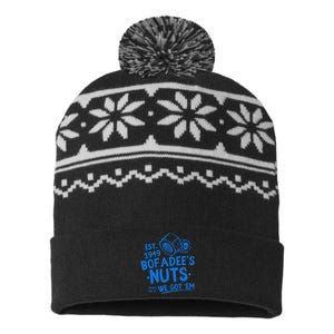 Funny Bofadees Nuts We Got Em USA-Made Snowflake Beanie