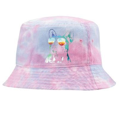 French Bulldog Neon Dog Shirts Tie-Dyed Bucket Hat