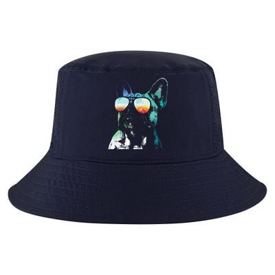 French Bulldog Neon Dog Shirts Cool Comfort Performance Bucket Hat