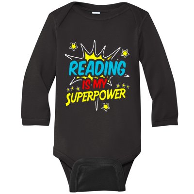 Funny Book Nerds And Geeks Baby Long Sleeve Bodysuit