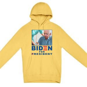 Funny Biden Nursing Biden For Resident Gift Premium Pullover Hoodie