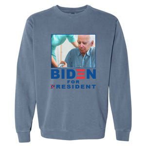 Funny Biden Nursing Biden For Resident Gift Garment-Dyed Sweatshirt