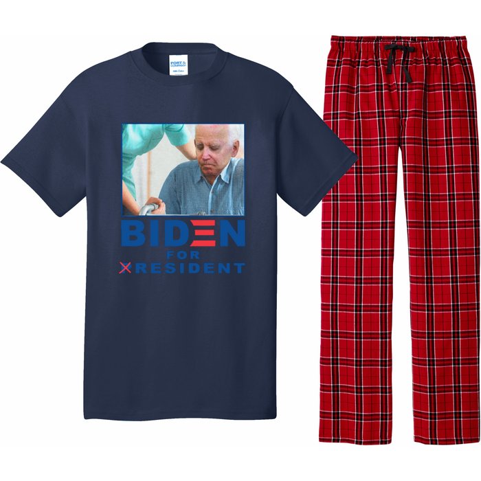 Funny Biden Nursing Biden For Resident Gift Pajama Set