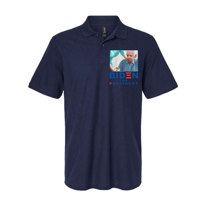 Funny Biden Nursing Biden For Resident Gift Softstyle Adult Sport Polo