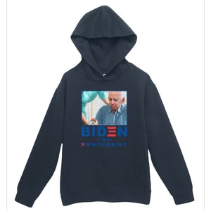 Funny Biden Nursing Biden For Resident Gift Urban Pullover Hoodie