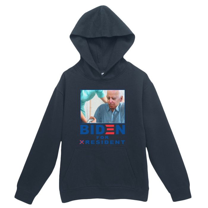 Funny Biden Nursing Biden For Resident Gift Urban Pullover Hoodie