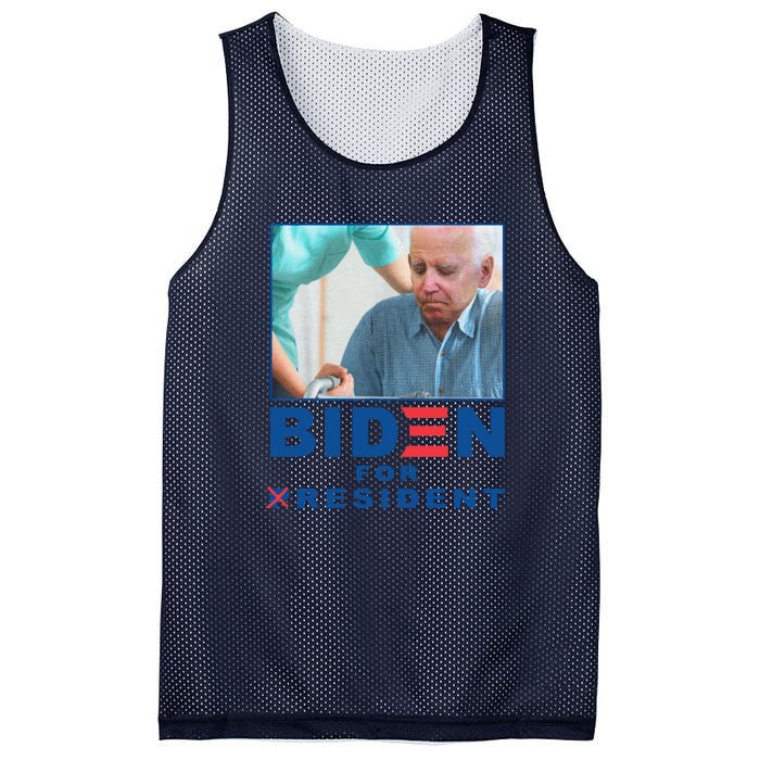 Funny Biden Nursing Biden For Resident Gift Mesh Reversible Basketball Jersey Tank