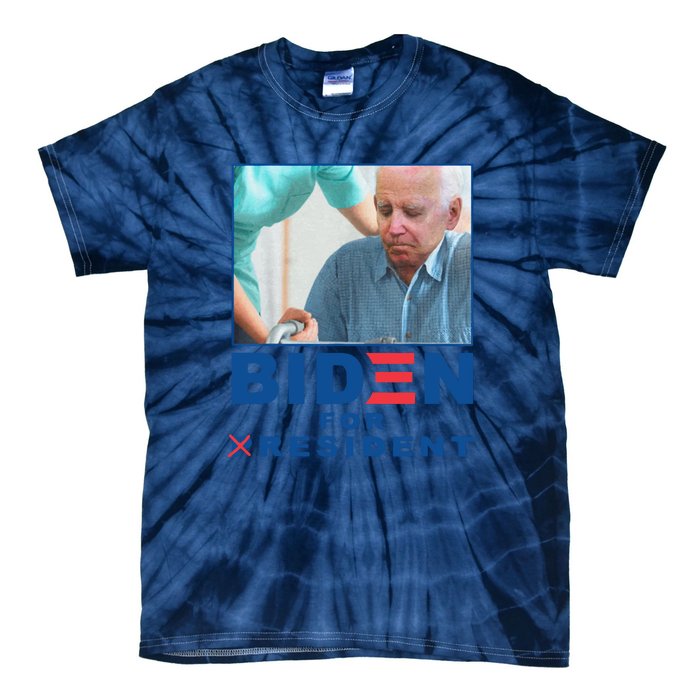 Funny Biden Nursing Biden For Resident Gift Tie-Dye T-Shirt