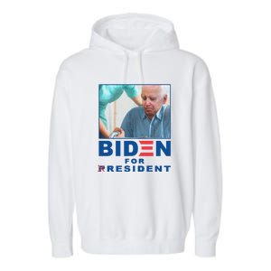 Funny Biden Nursing Biden For Resident Gift Garment-Dyed Fleece Hoodie