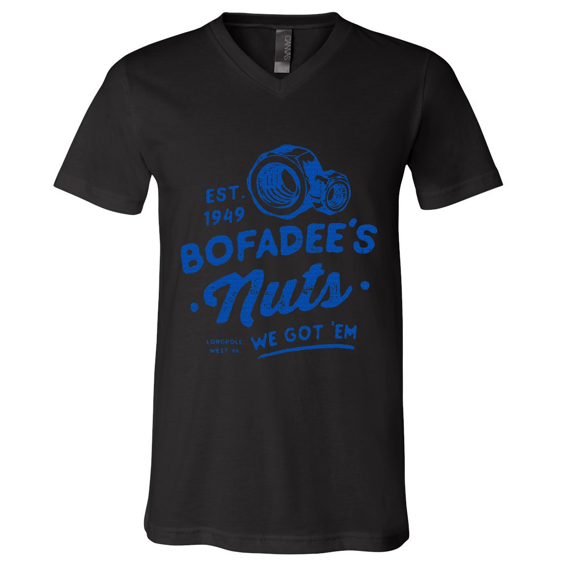 Funny Bofadees Nuts We Got Em V-Neck T-Shirt