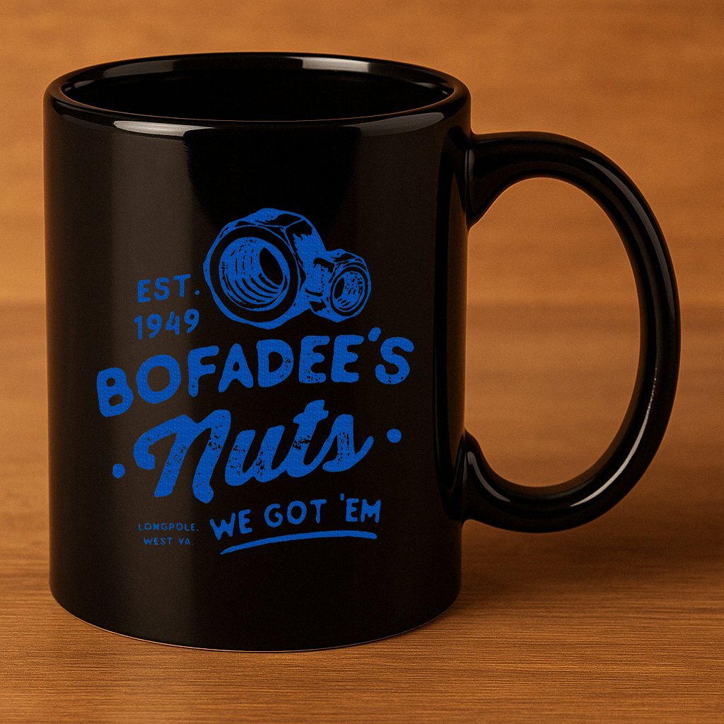 Funny Bofadees Nuts We Got Em 11oz C Handle Ceramic Mug